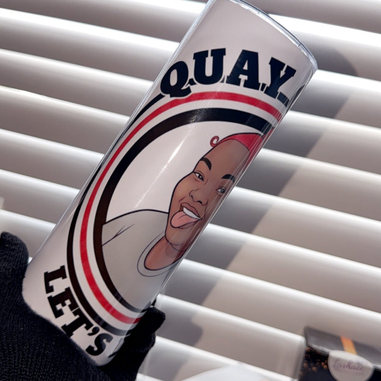 QUAY CREW  “Let’s Do It” Custom Tumbler – 20oz Motivational Statement Cup